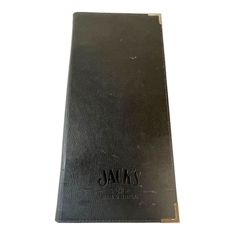 VTG JACK DANIELS Old No 7 Leather Book Whiskey Drink Menu And Jack And Coke Sign - Picture 6 of 10